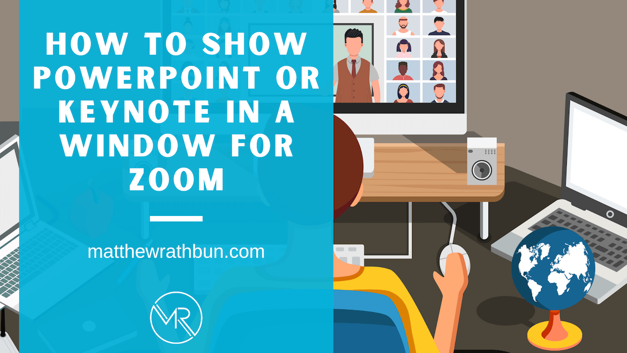 how to show a keynote presentation on zoom